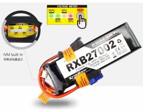 DualSky 2700mAh 7,4V 20C Lipo akku vastaanottimelle1