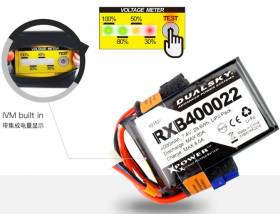 DualSky 4000mAh 7,4V 20C Lipo pack for receiver, DX1