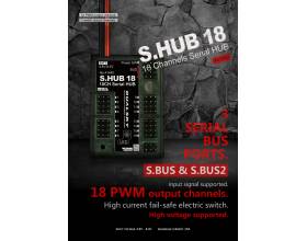 S.HUB 18 channel HV HUB S.BUS & PWM, upto 20A2