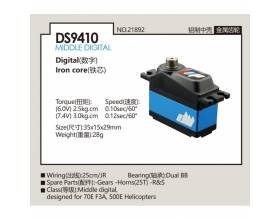 Digital 28 g DS9410, HV metal gear middle Servo2
