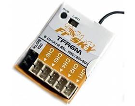 FrSky Futaba FASST yhteensopiva vastaanotin 6ch, TFR6m2