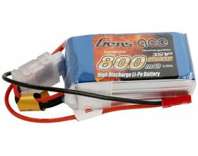 0800 mah 11.1V 45C pack, JST-plug