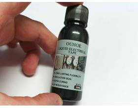 Nestemäinen sähköteippi, 30ml musta