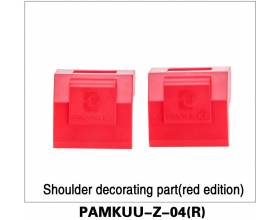 Shoulder decorating part(red edition)