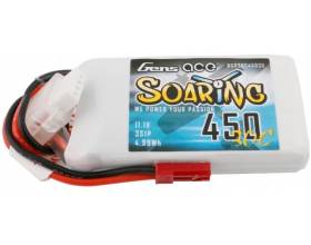 0450 mah 7,4V 30C pack, JST-plug