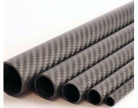 carbon fiber tube (round)  12.0x10.0x1000, twill matte