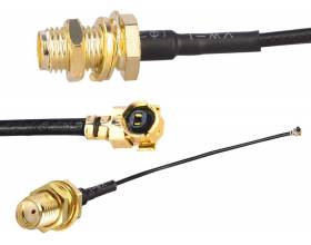 IPX UFL to SMA Extension Pigtail Cable, 20cm