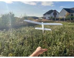 Tomik 660mm heittoliidokki, EPP, sininen3