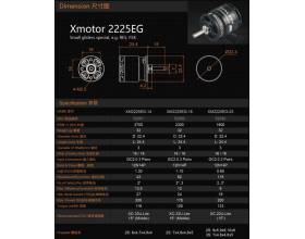 Dualsky XM2225EG-14 KV2700 200W5